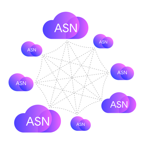 Infographic explaining BGP and routing