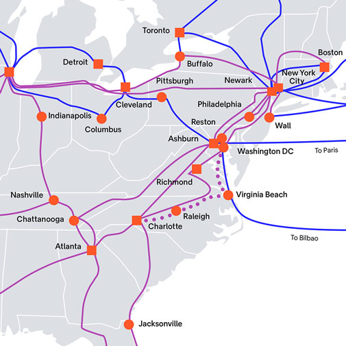 New network routes Raleigh to Charlotte