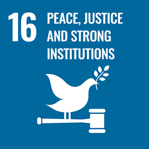 SDG goal peace and justice
